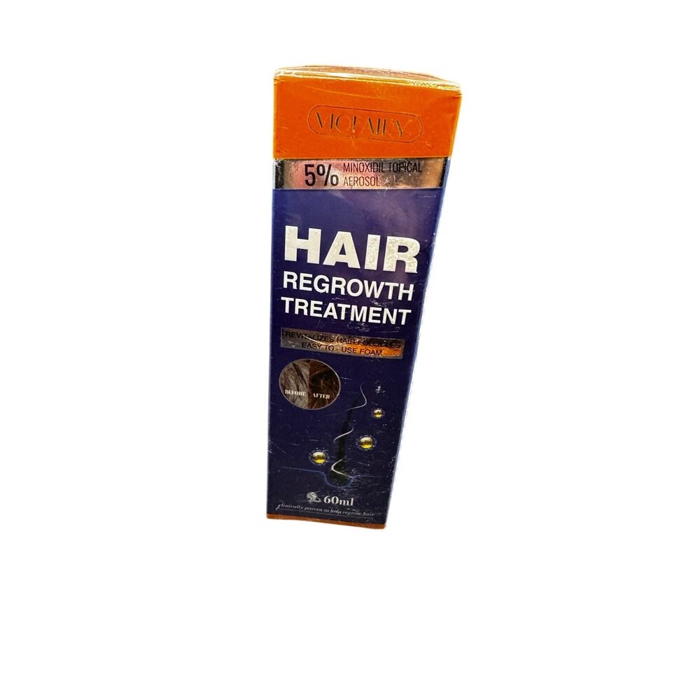 NWT Hair Regrowth Treatment 60mL- Easy To Use Foam Revitalizes Hair Follicles